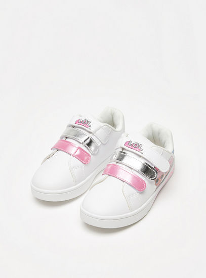 L.O.L. Surprise! Print Sneakers with Hook and Loop Closure-Ballerinas-image-1