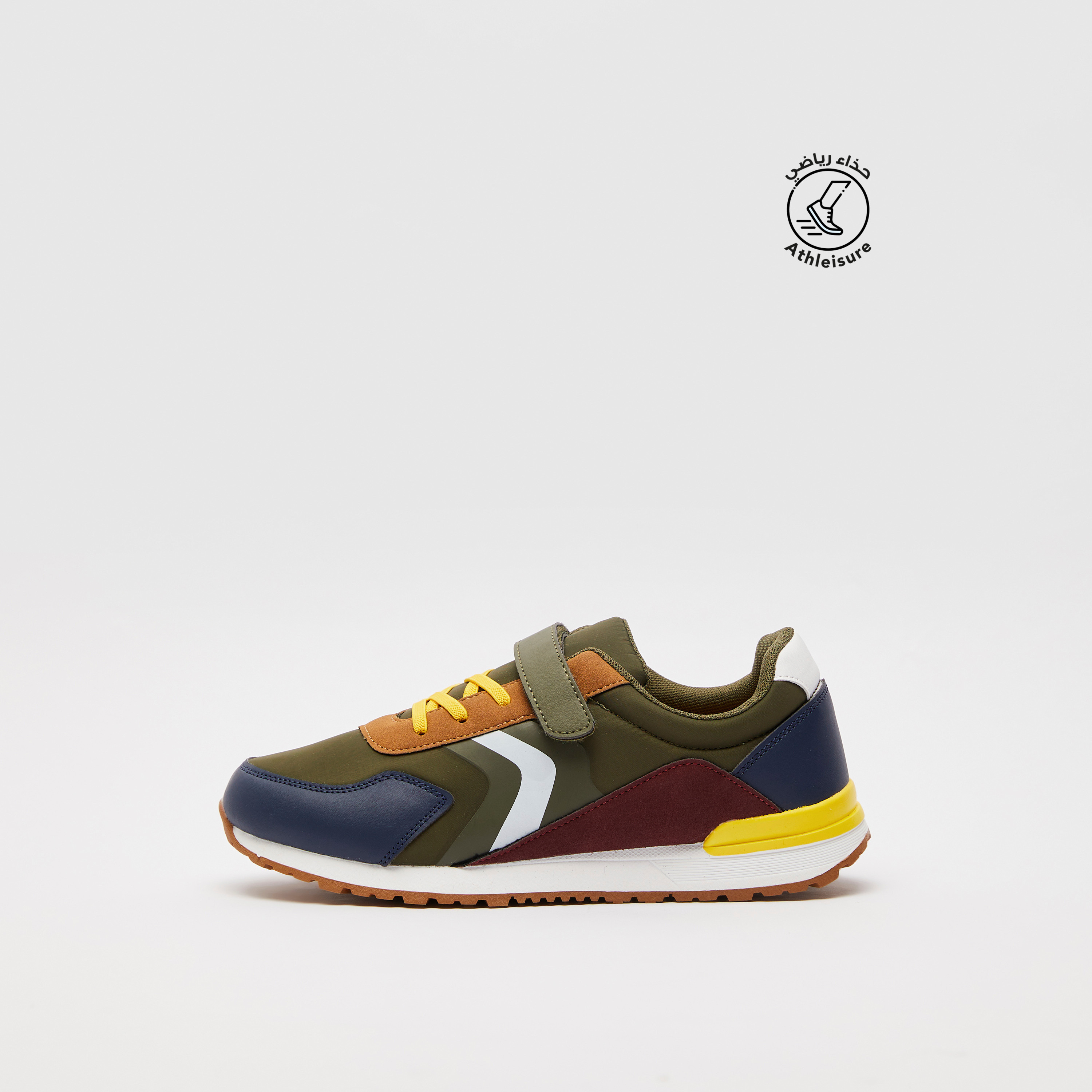 hook and loop closure sneakers