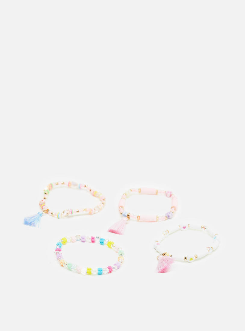 Set of 4 - Embellished Bracelet-Bangles & Bracelets-image-1