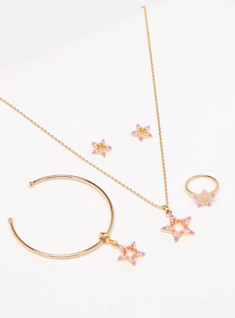 Embellished 4-Piece Jewellery Set-Sets-image-0