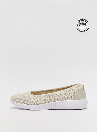 Textured Slip-On Shoes