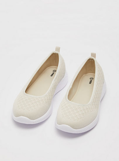 Textured Slip-On Shoes