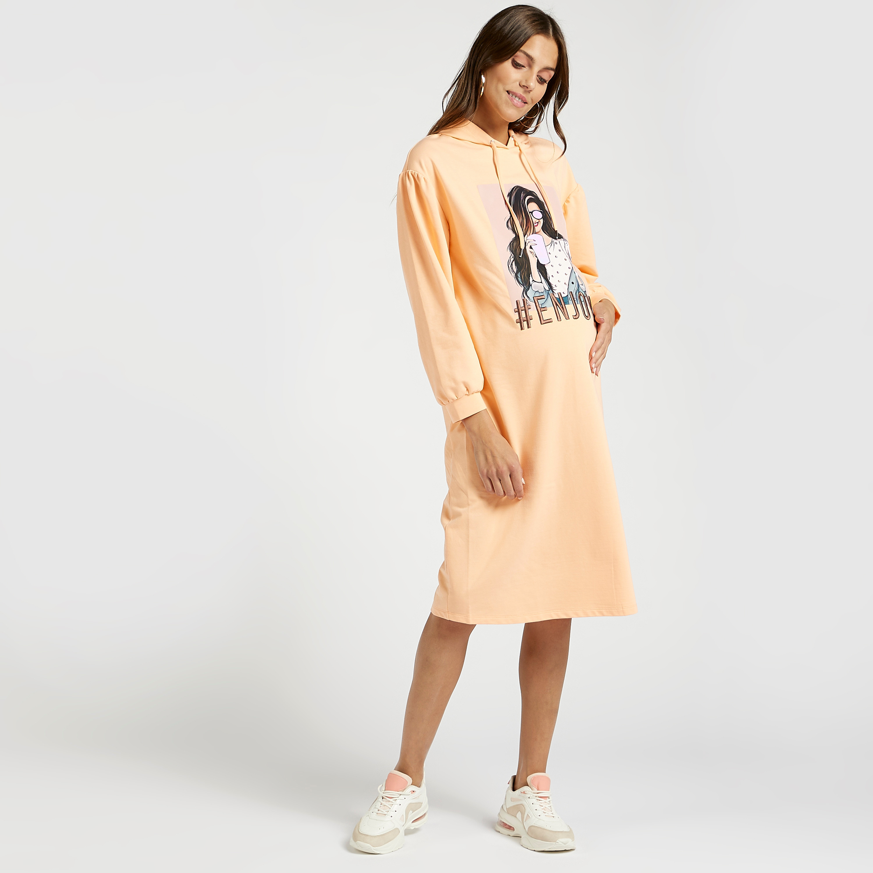 Hoodie dress online best sale