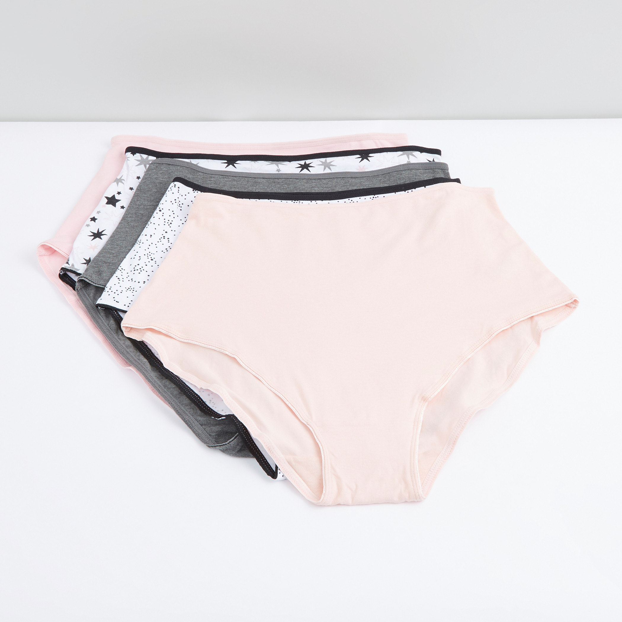 Shop Assorted Full Briefs Set of 5 Online Max UAE