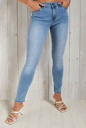 Skinny Fit Mid-Rise Jeans with Pocket Detail-mxwomen-clothing-jeans-skinny-1