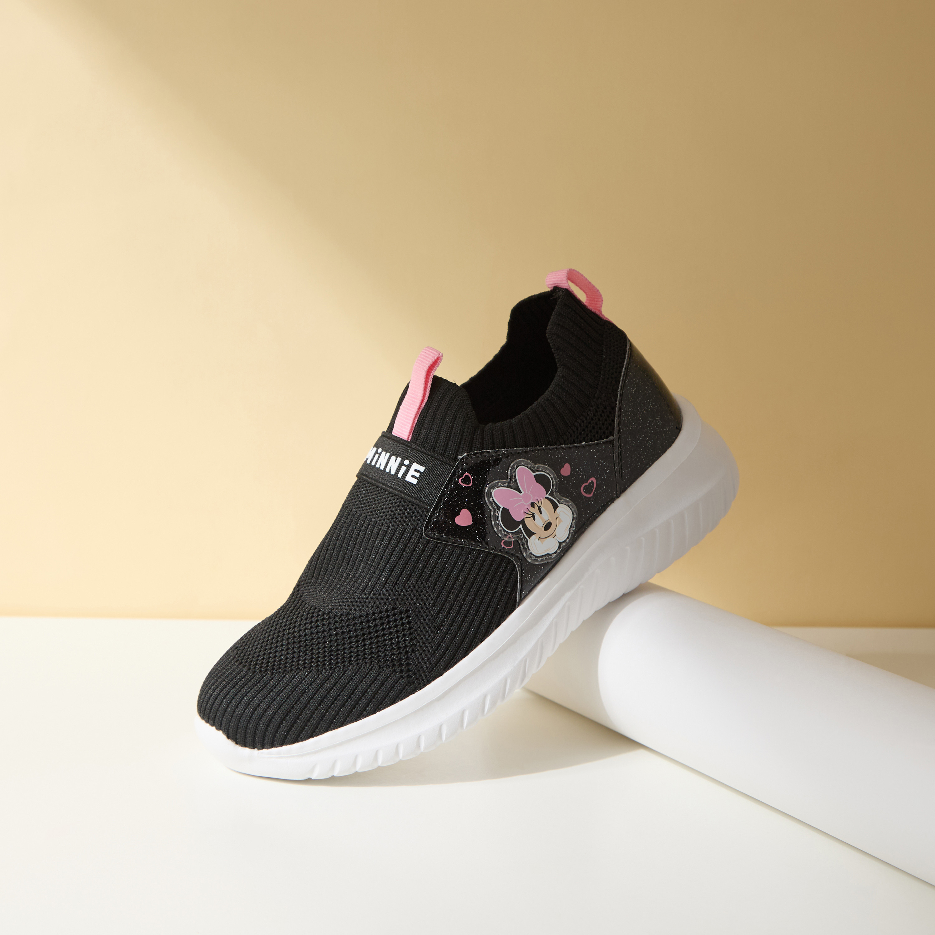 Shop Minnie Mouse Print Slip-On Sports Shoes Online | Max UAE