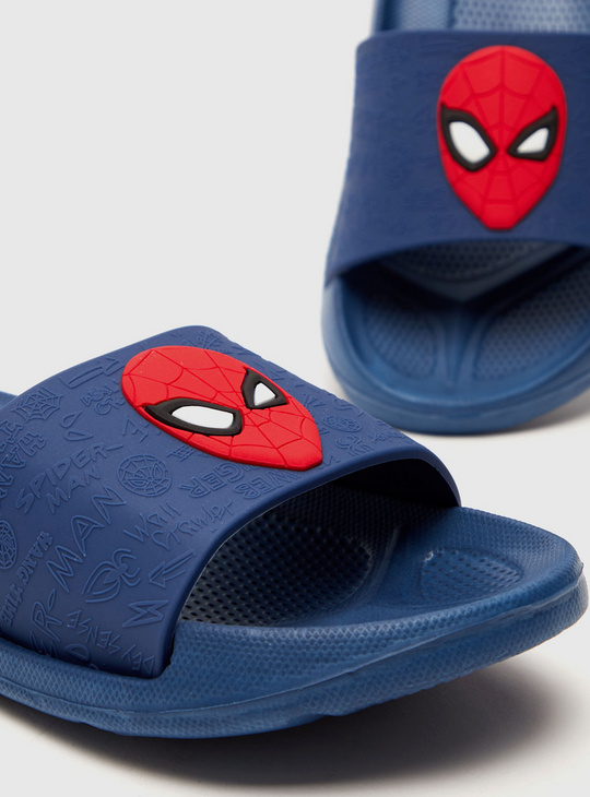 Spider-Man Applique Detail Slides