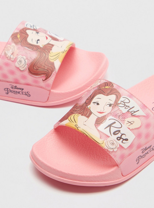 Disney Princess Print Slip-On Slides