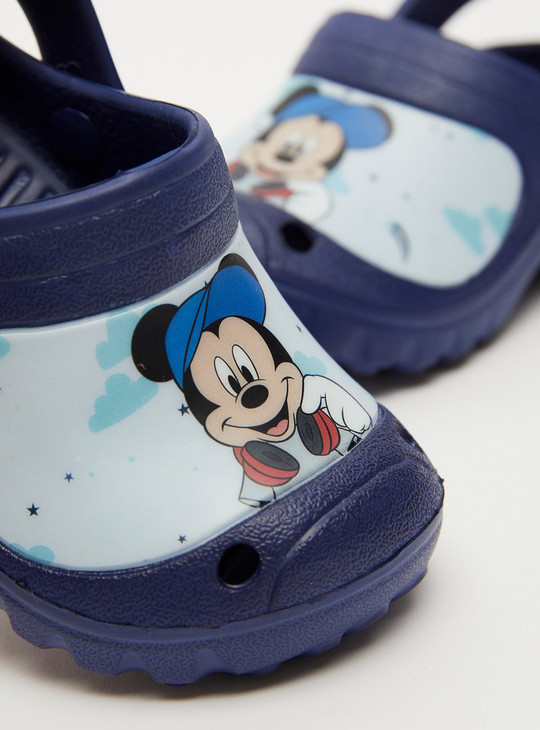 Mickey Mouse Print Slip-On Crocs