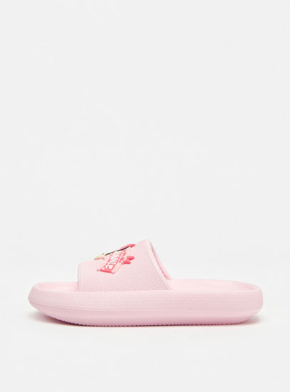 Minnie Mouse Embossed Beach Slippers