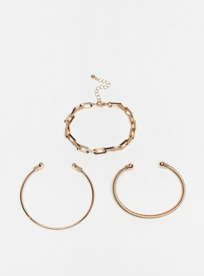 Set of 3 - Assorted Bracelet-Bangles & Bracelets-image-0