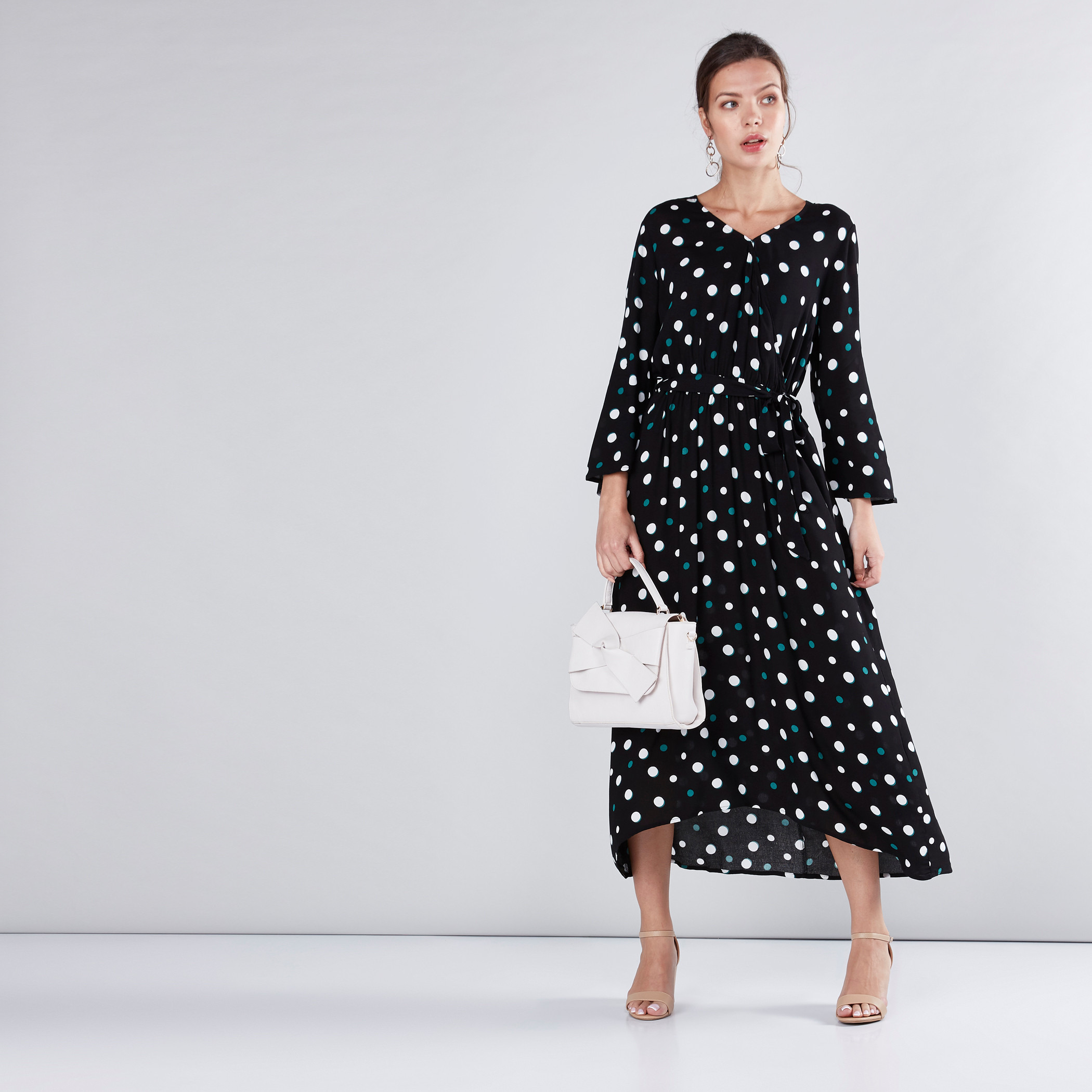 max polka dot dress