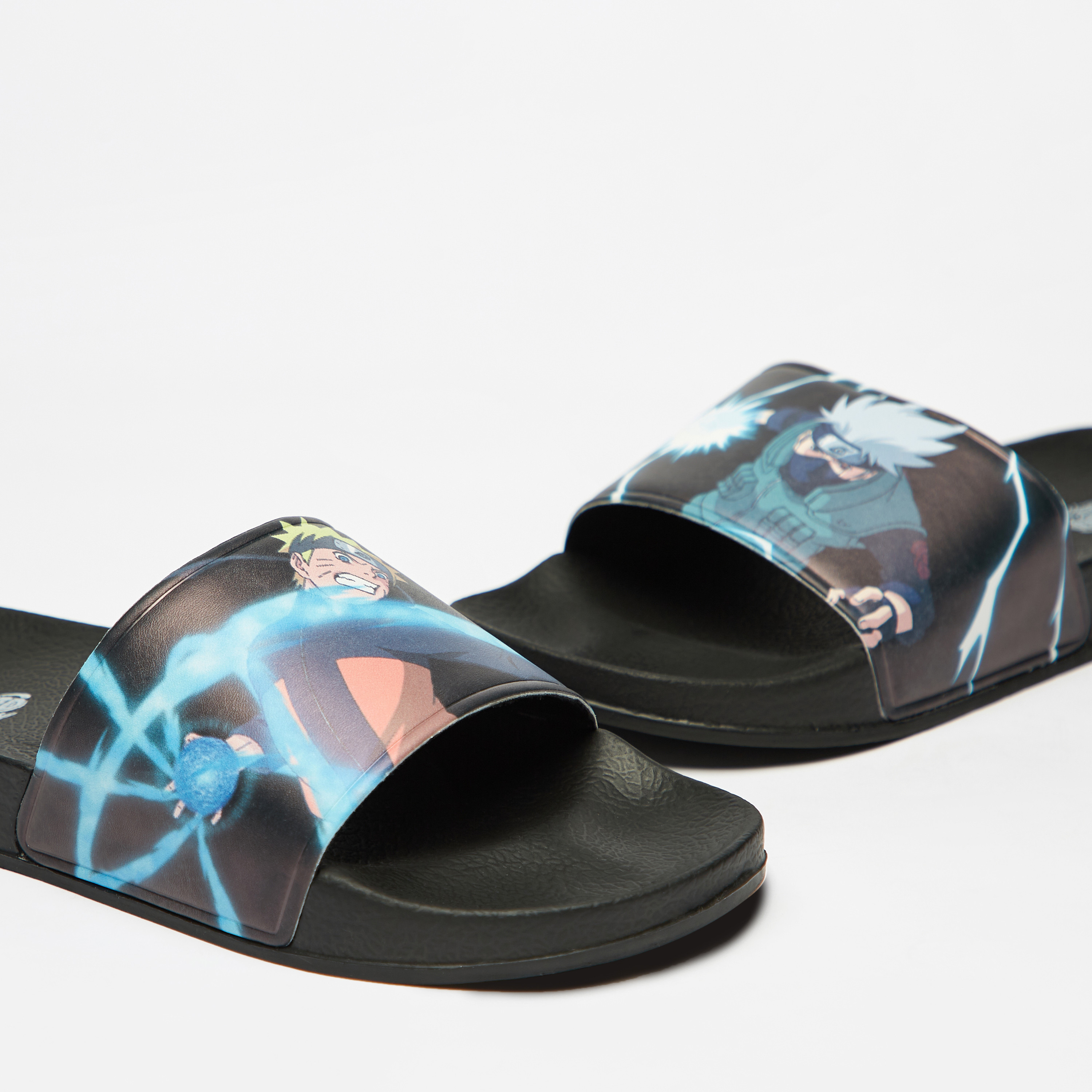 Shop Naruto Print Slip On Beach Slippers Online Max Qatar