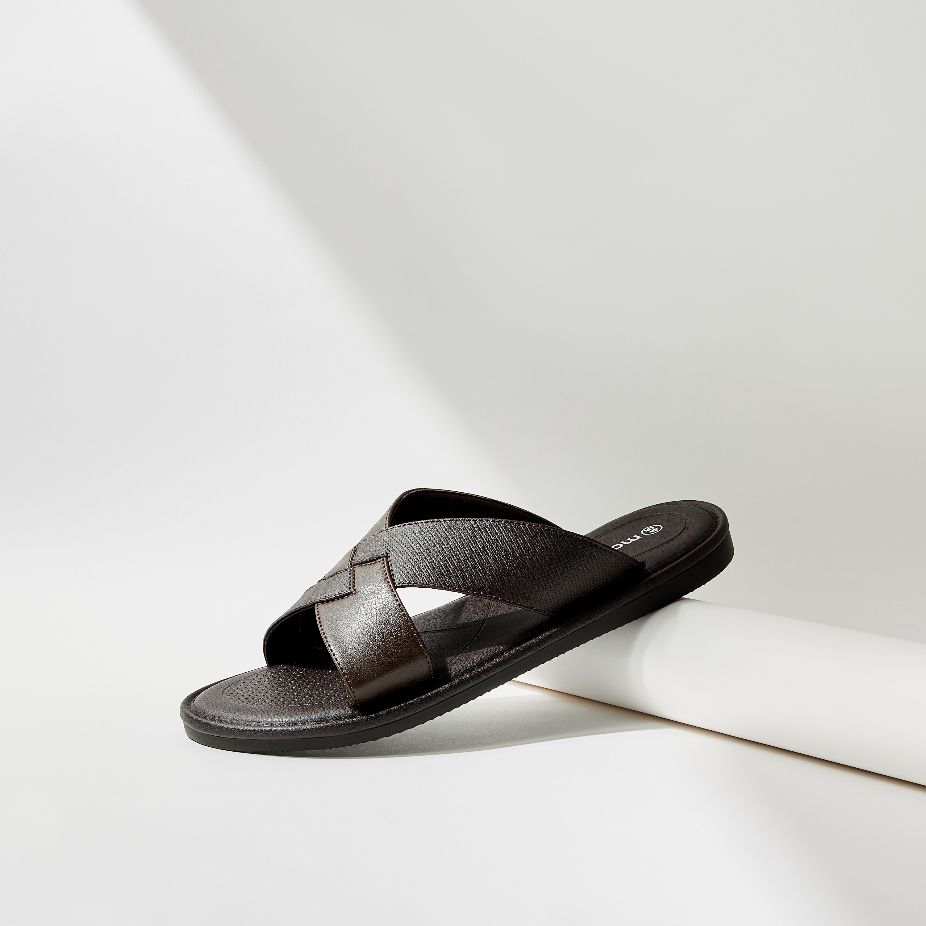 Shop Sandals with Textured Straps and Stiletto Heels Online | Max UAE