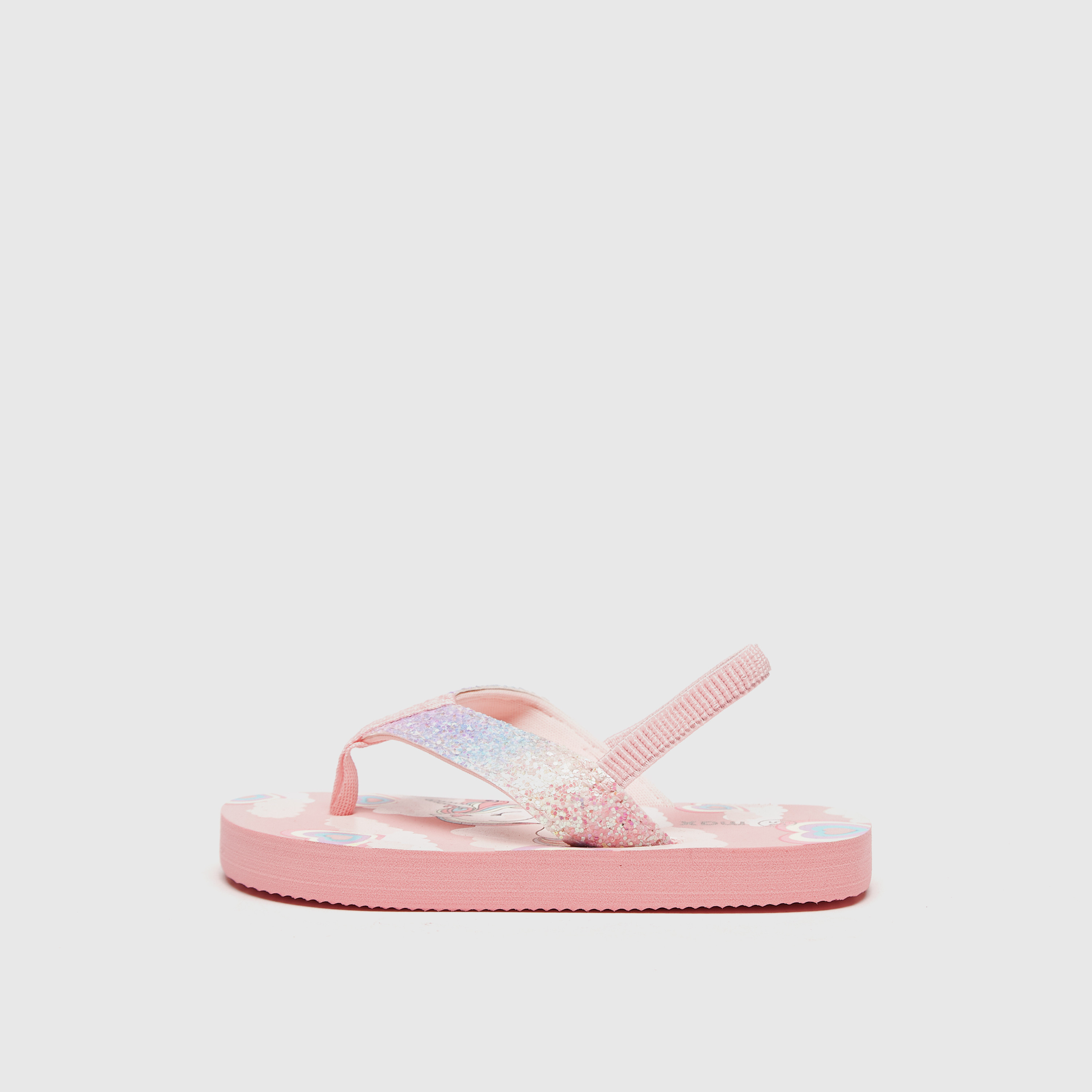 Slippers with elastic discount strap