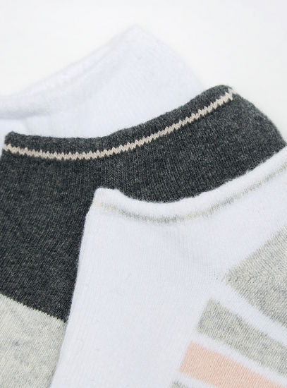 Set of 3 - Assorted Ankle Length Socks-Socks & Stockings-image-1