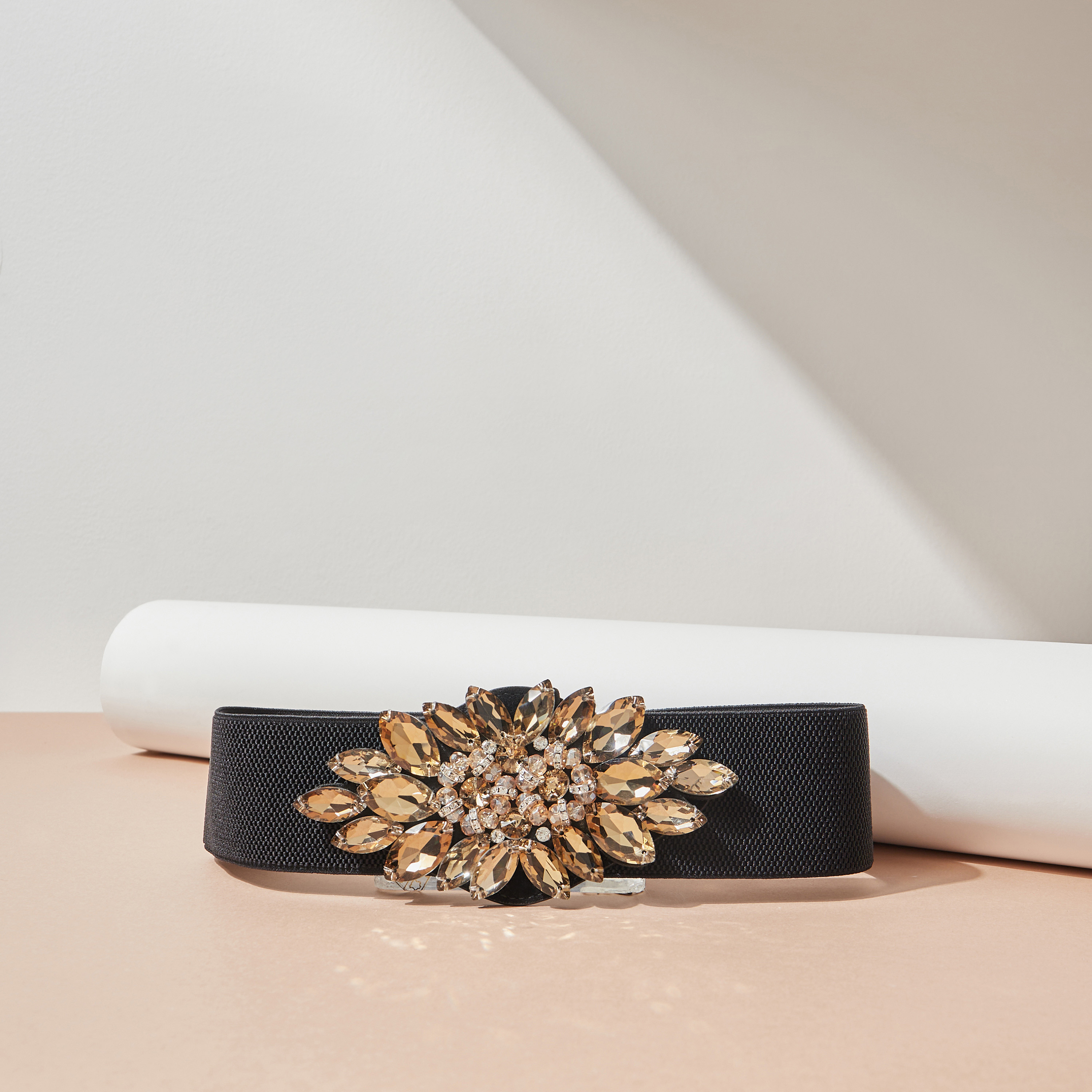 Gold sales embellished belt