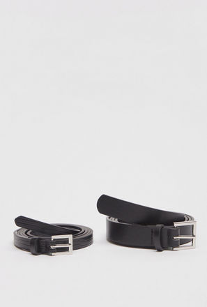 Set of 2 - Assorted Belt with Buckle Closure-mxwomen-accessories-belts-2