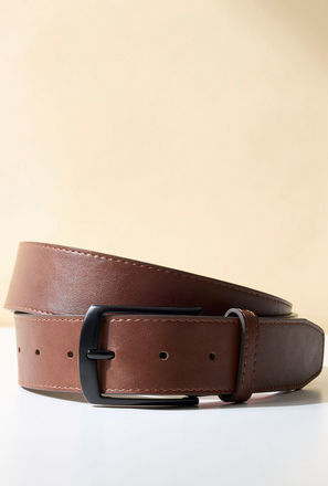 Solid Waist Belt with Pin Buckle Closure-mxmen-accessories-belts-3