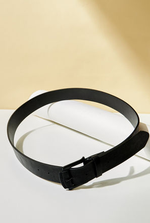 Solid Waist Belt with Pin Buckle Closure-mxmen-accessories-belts-2