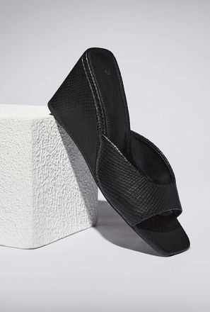 Textured Slip-On Sandals with Wedge Heels-mxwomen-shoes-wedges-0