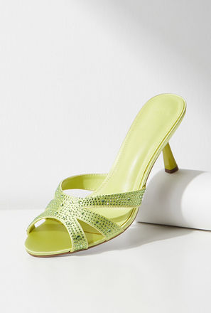 Embellished Slip-On Sandals with Stiletto Heels-mxwomen-shoes-heels-1