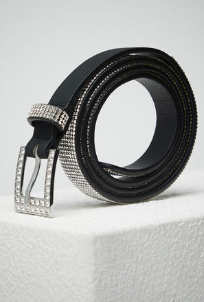 Embellished Belt with Pin Buckle Closure-mxwomen-accessories-belts-1