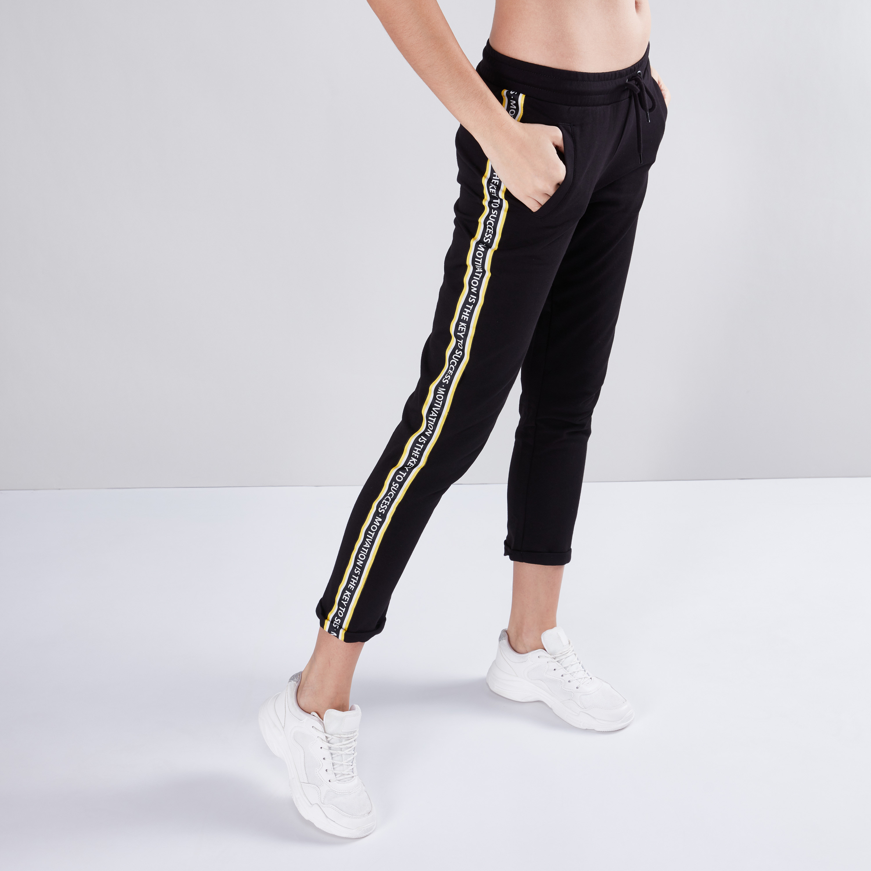 Drawstring best sale track pants