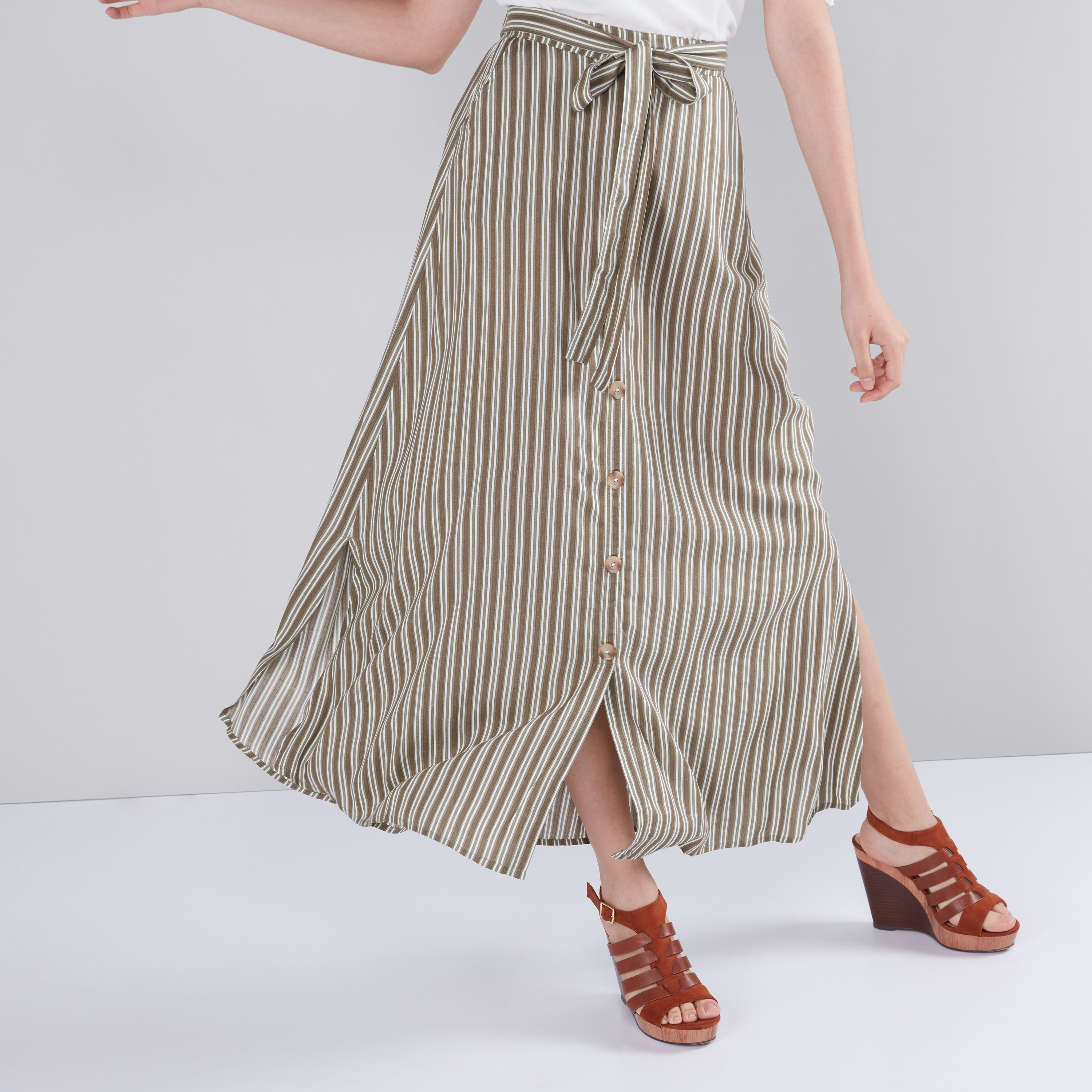 Aline store long skirt