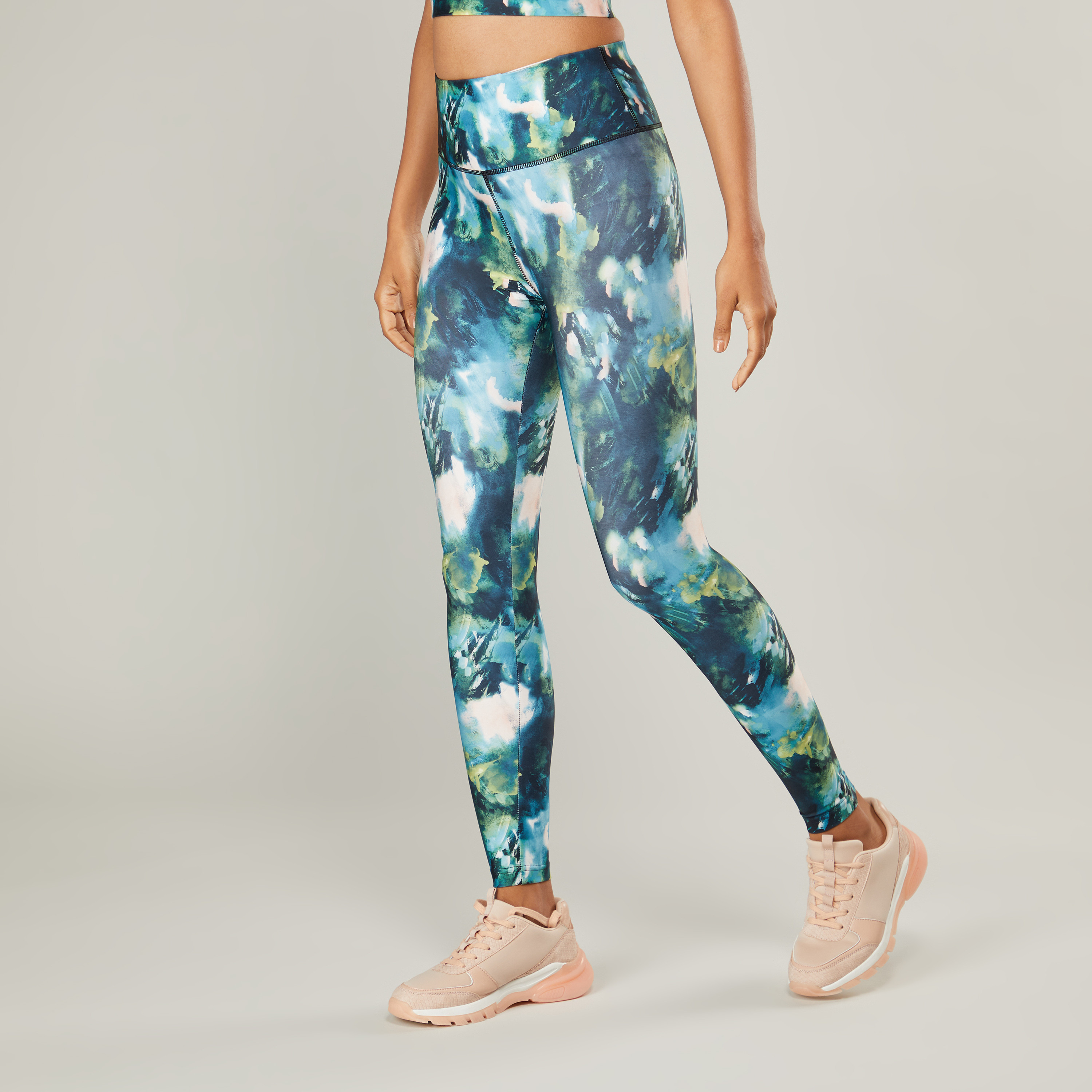 Quick Dry Printed Leggings 