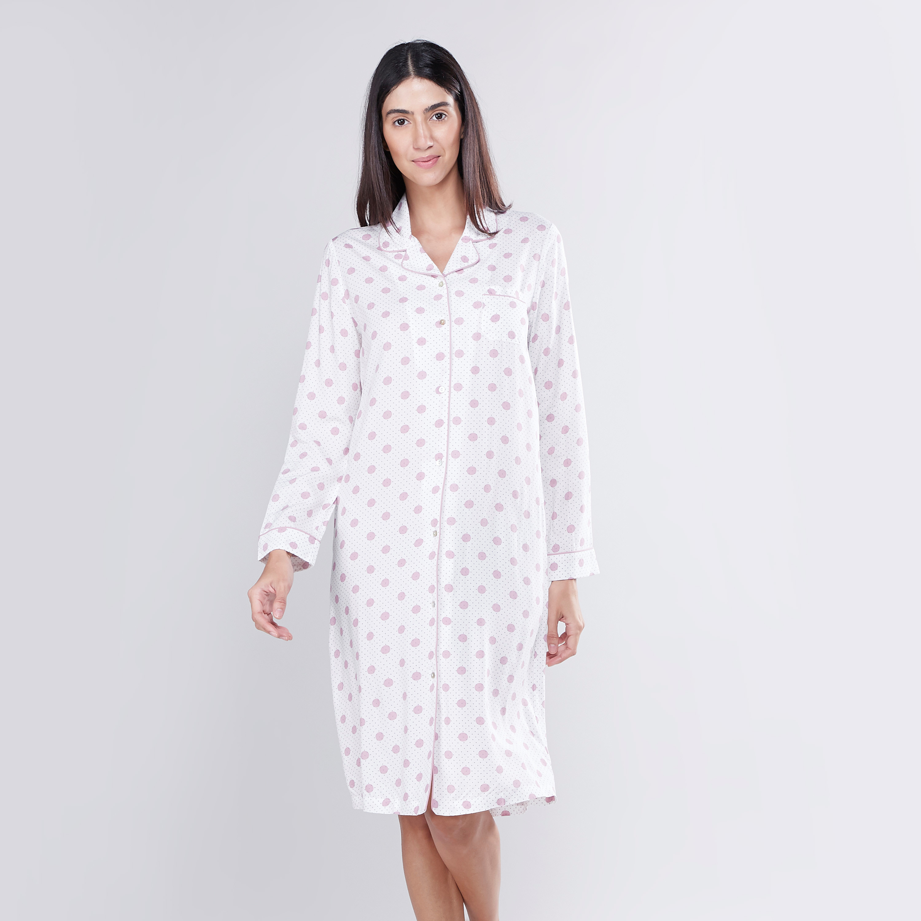 Long sleep shirt dress best sale