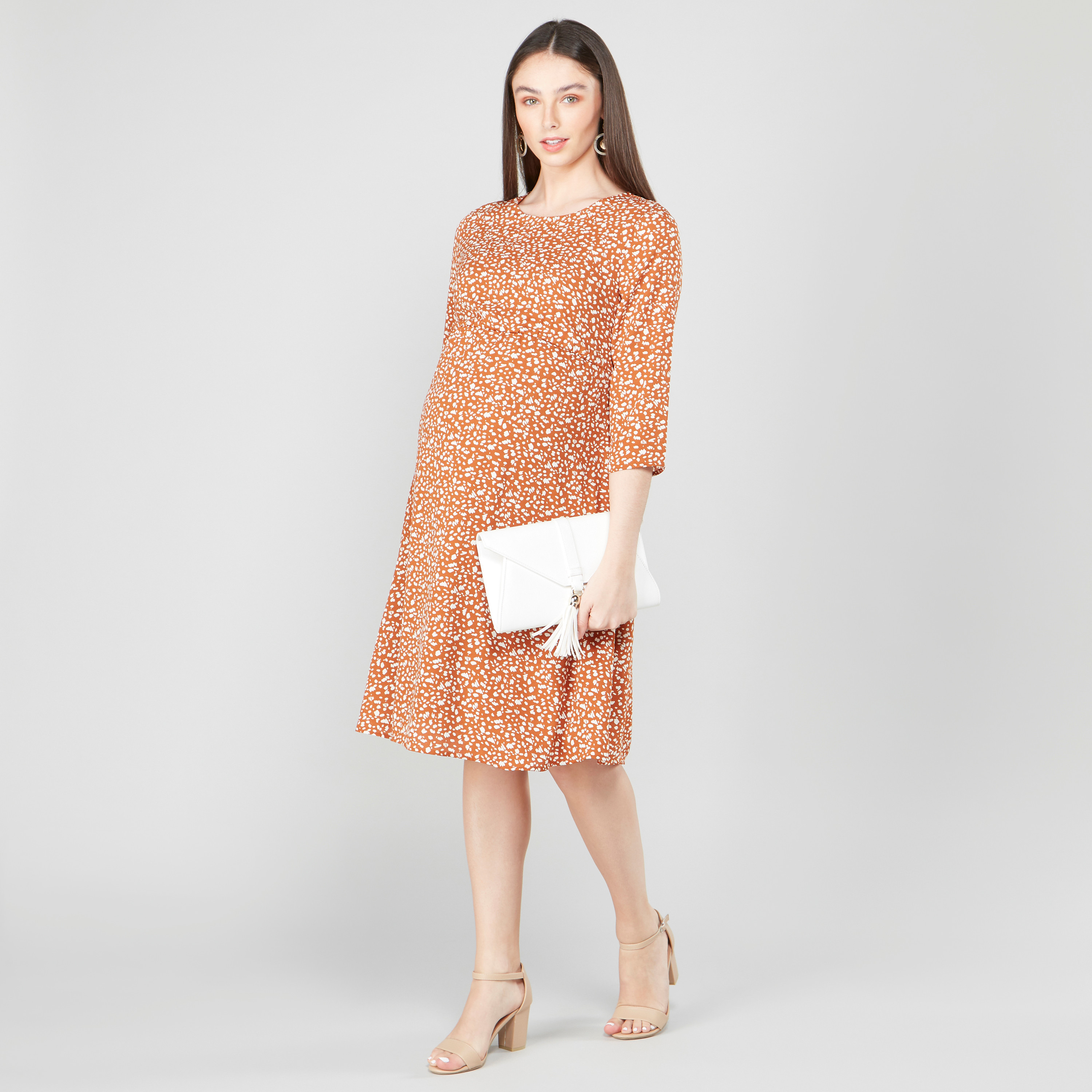 Orange a outlet line dress