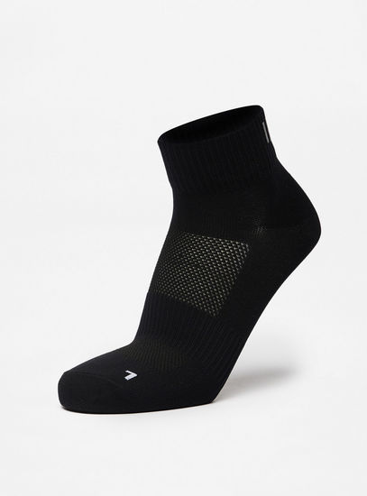 Set of 3 - Textured Ankle Length Socks-Socks-image-1