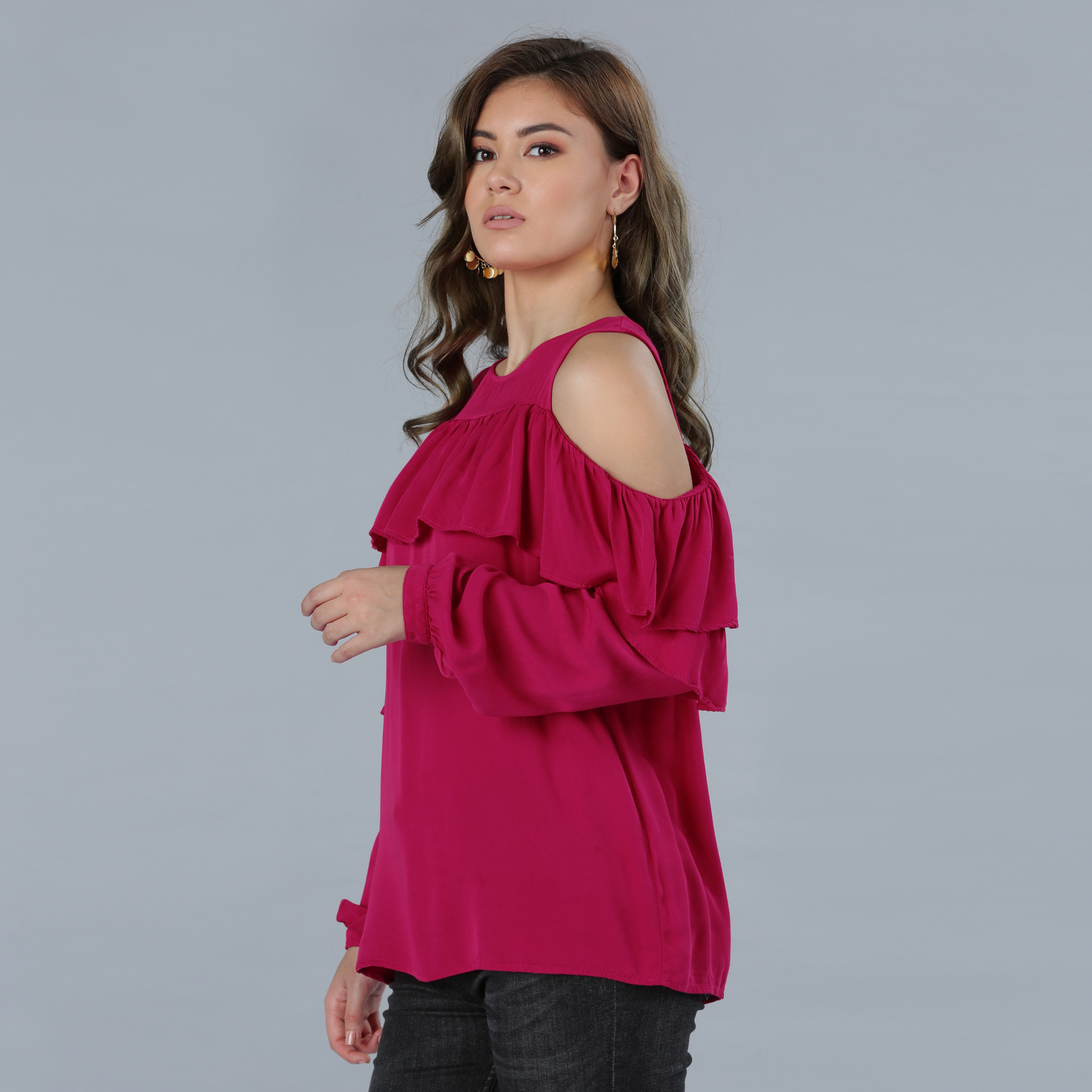 Cold sleeves top online