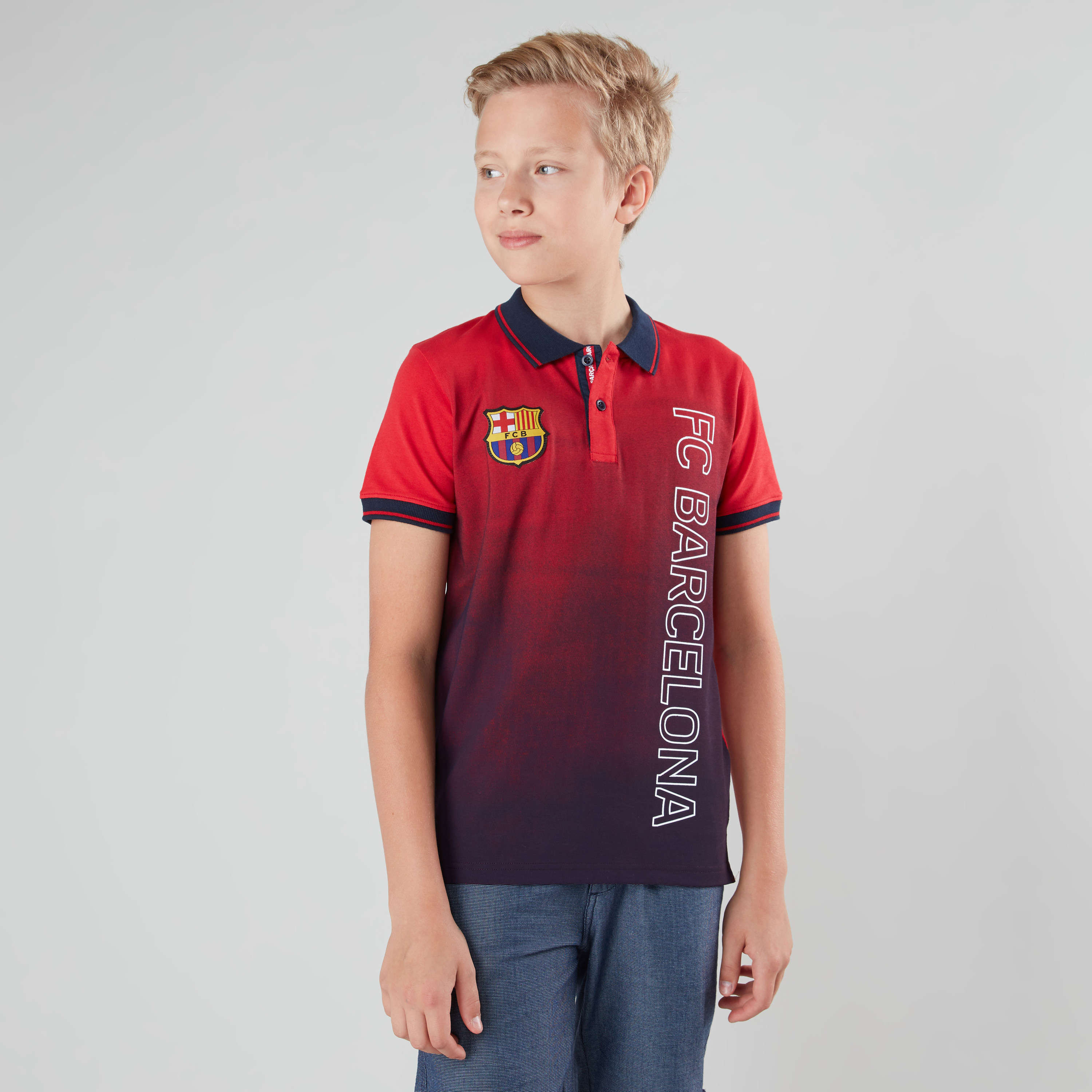 Fc barcelona discount polo t shirt