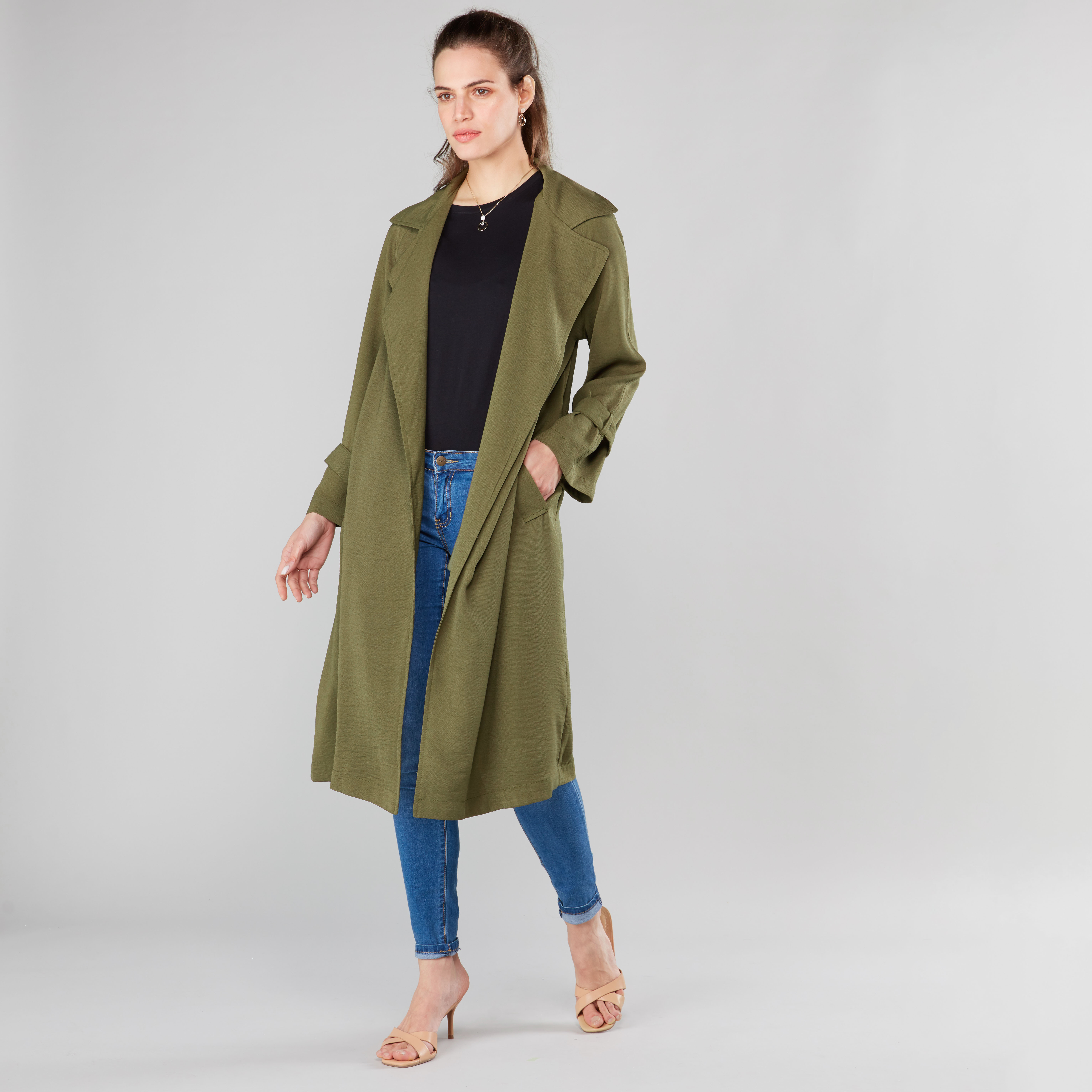 Onsmax wool trench coat exp sale