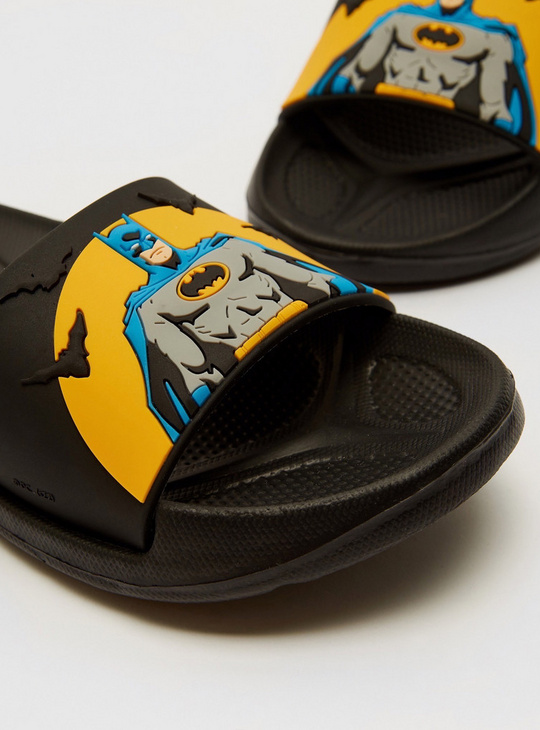 Batman Print Slide Slippers