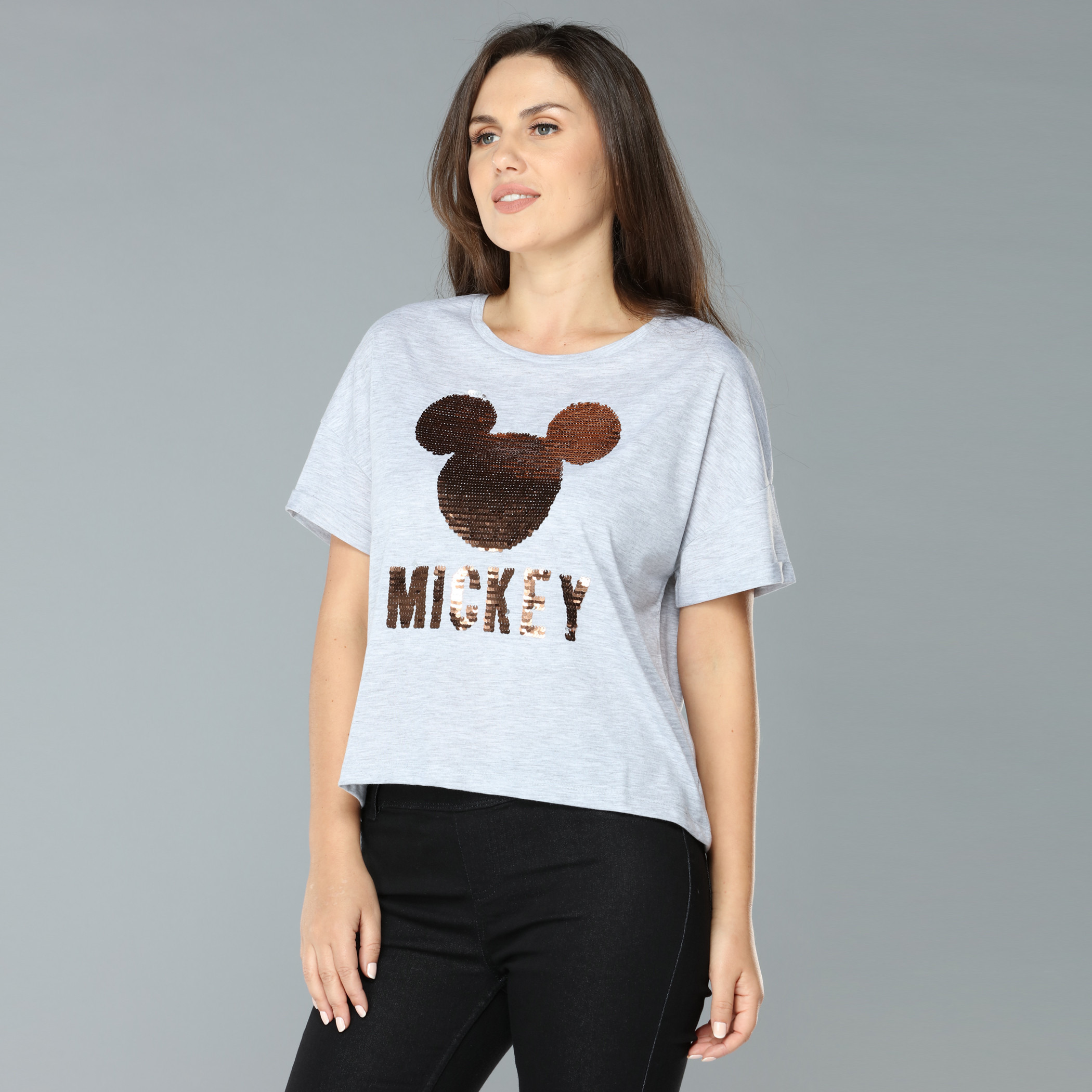 Sequin mickey cheap mouse shirt