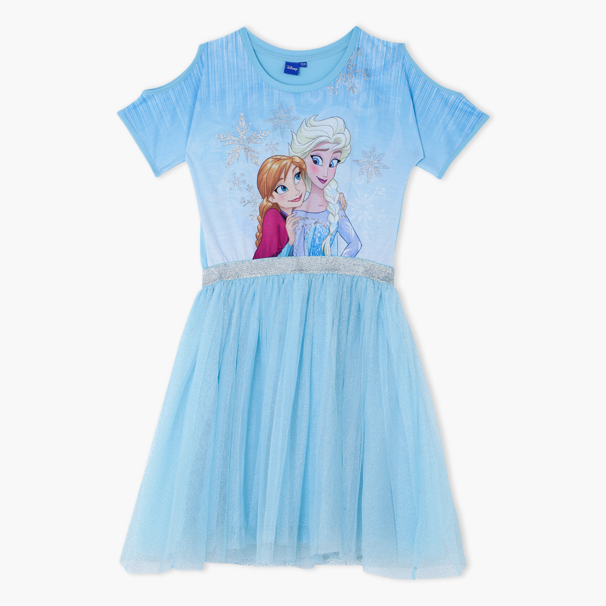 Frozen 2024 print dress