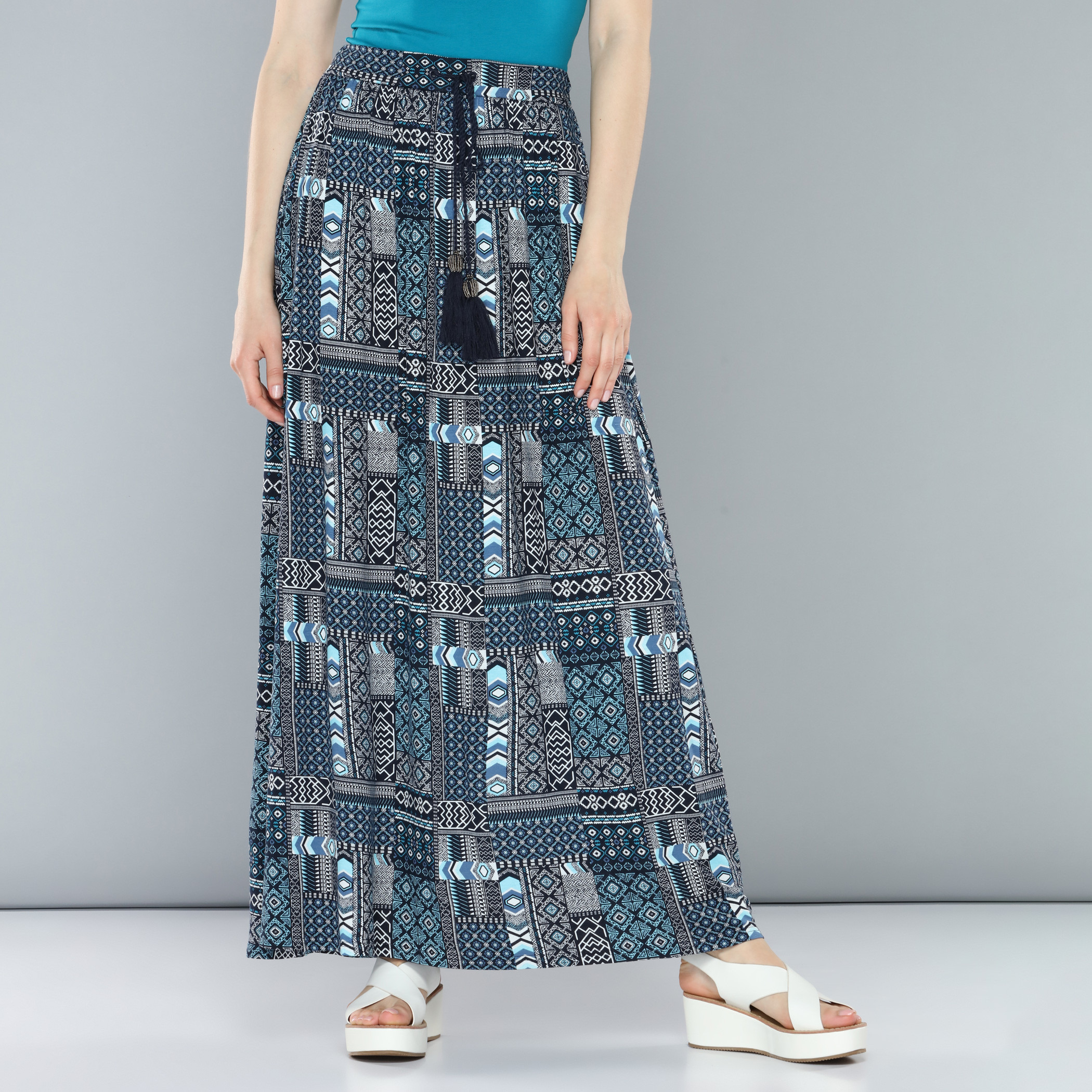 Drawstring maxi skirt on sale pattern