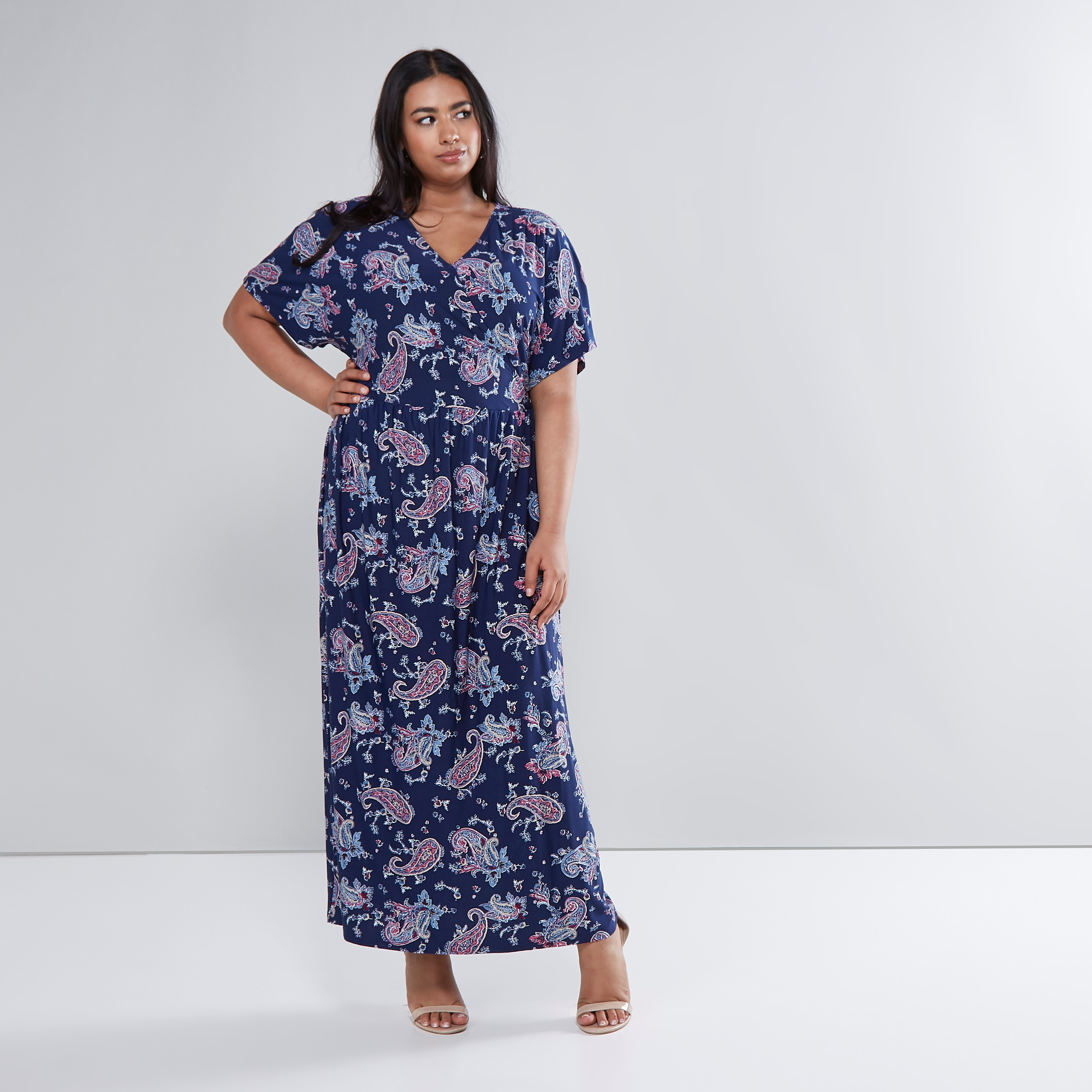 Extended plus store size maxi dresses