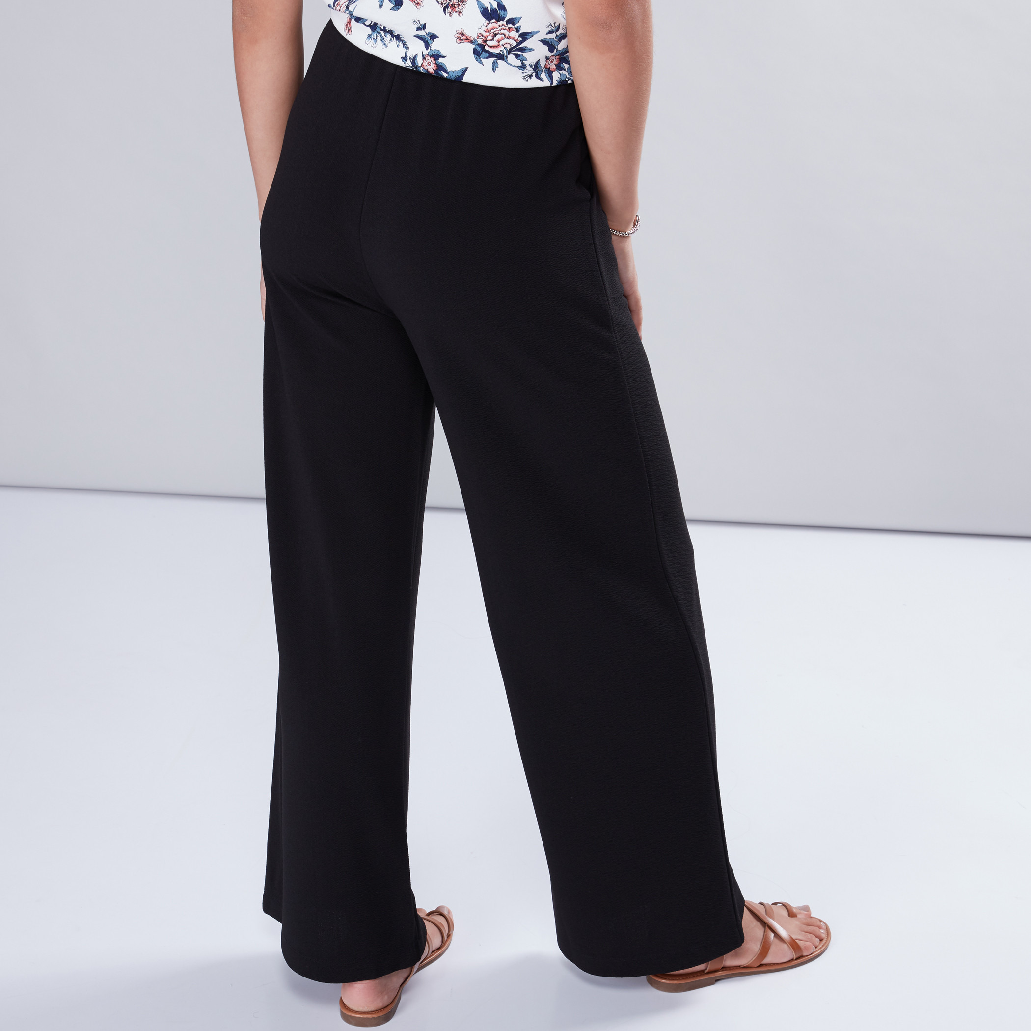 Palazzo pants outlet straight leg