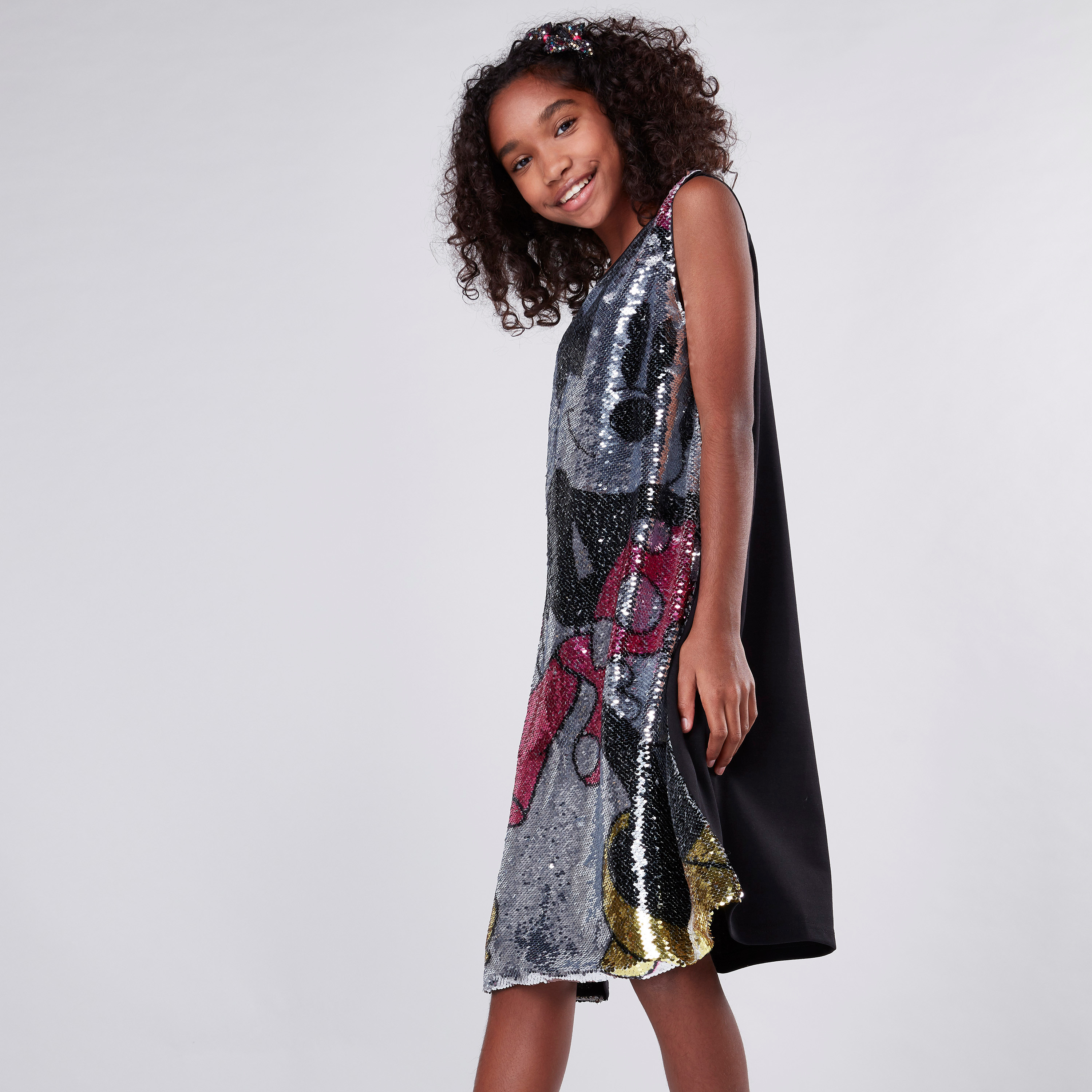 Girls reversible sequin outlet dress