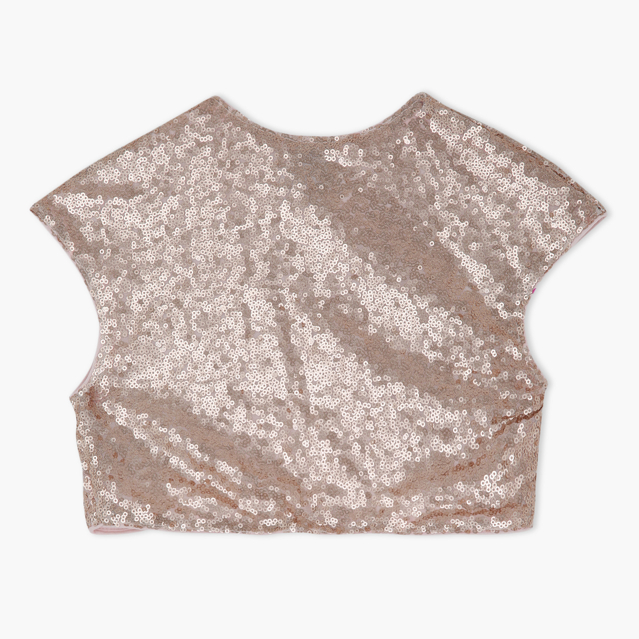 Girls sparkly tops best sale