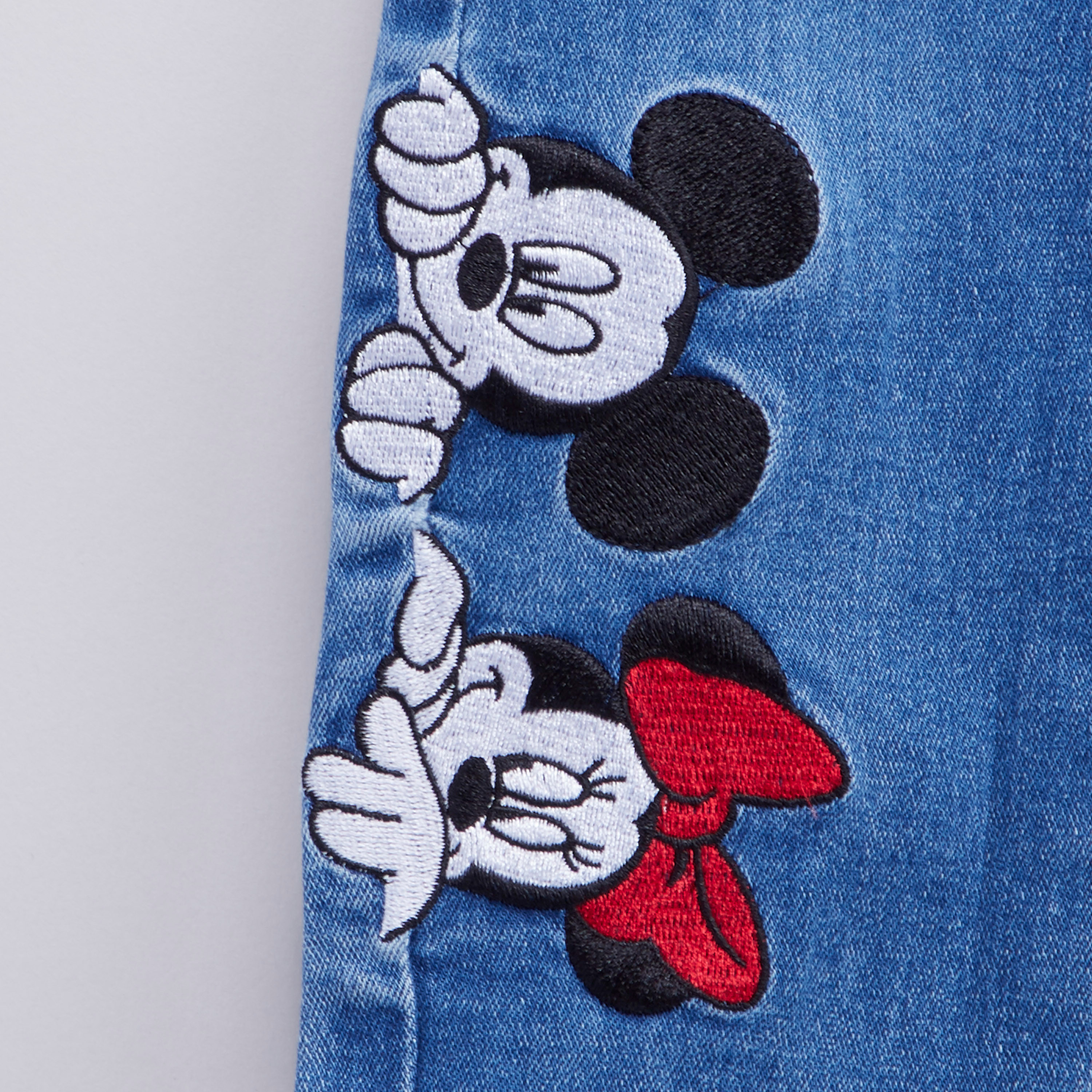 Mickey mouse best sale blue jeans