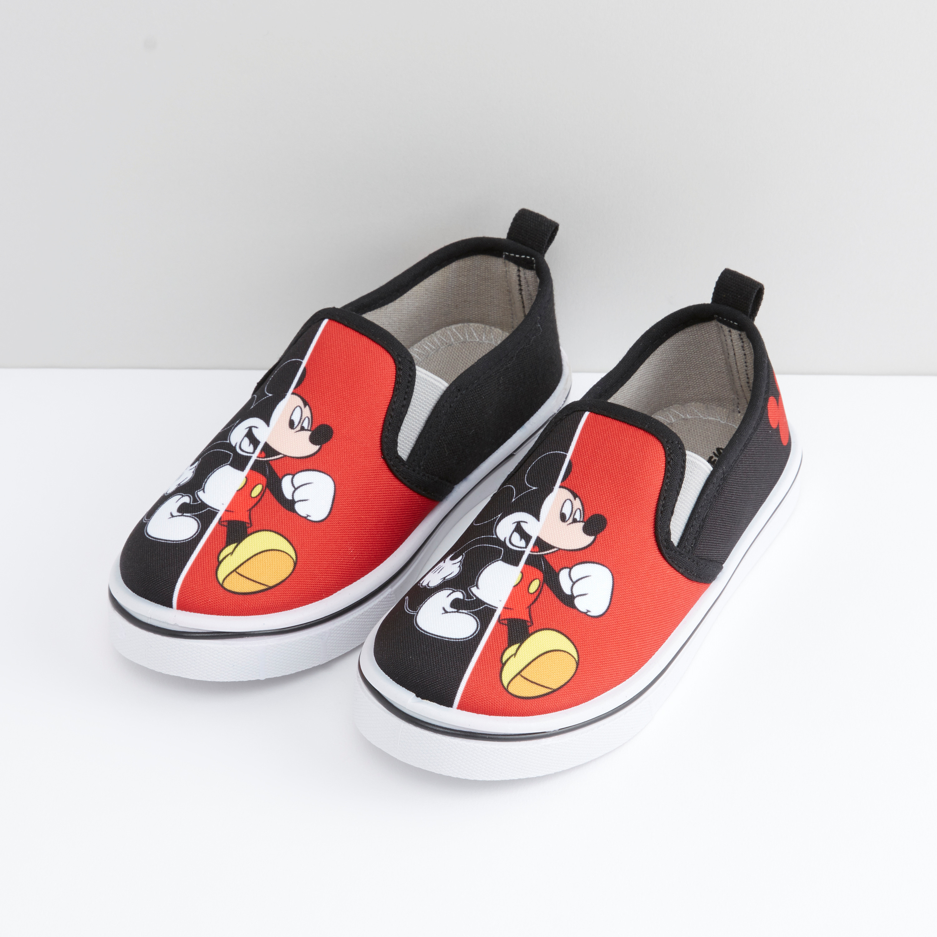 Mickey mouse shop slip on shoes