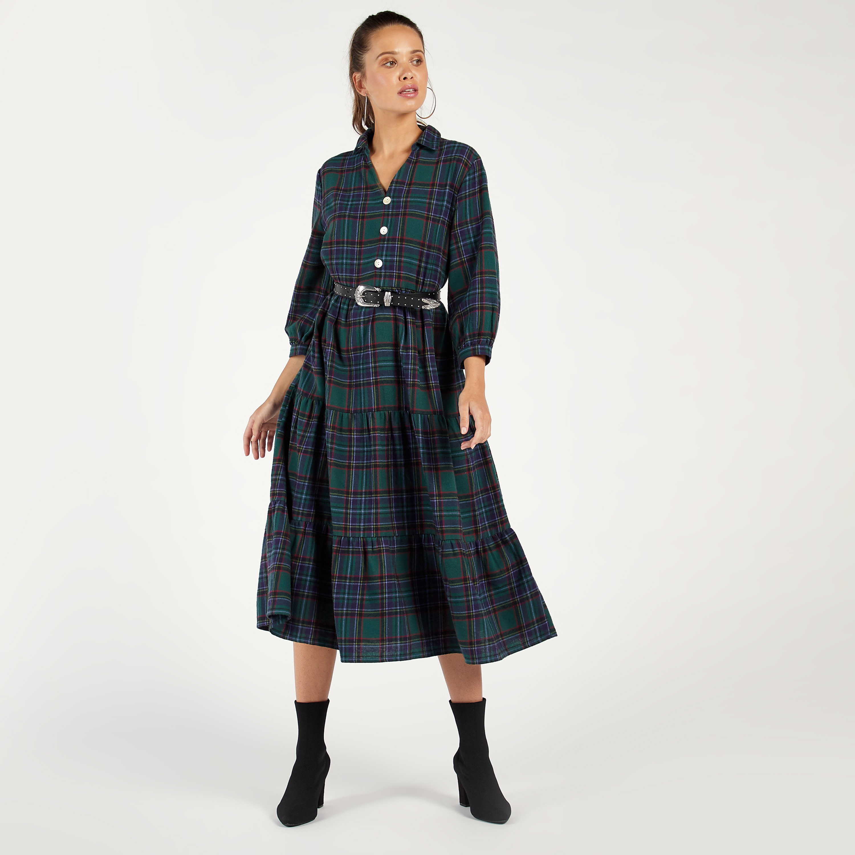 Flannel 2024 dresses online