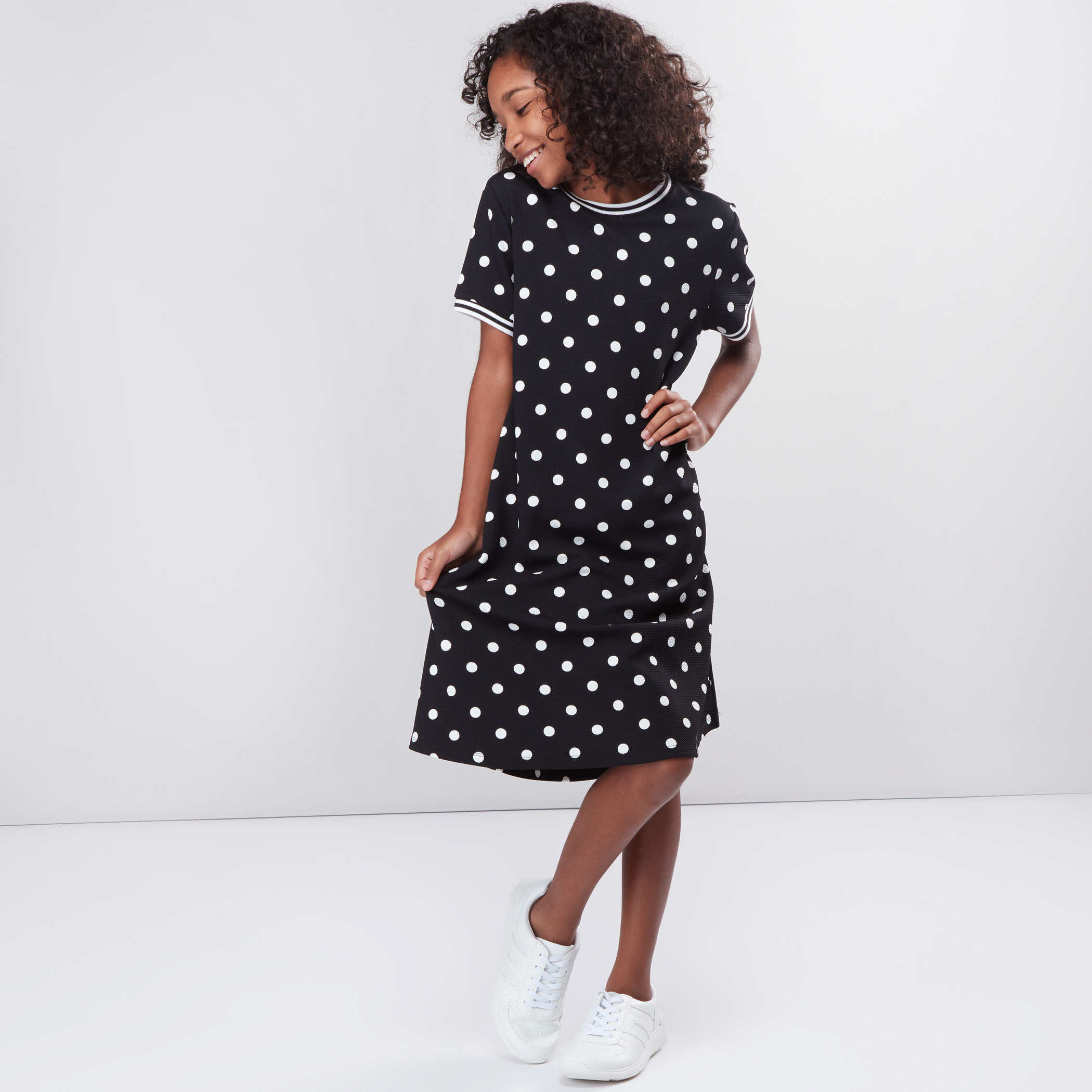 Polka store dress online