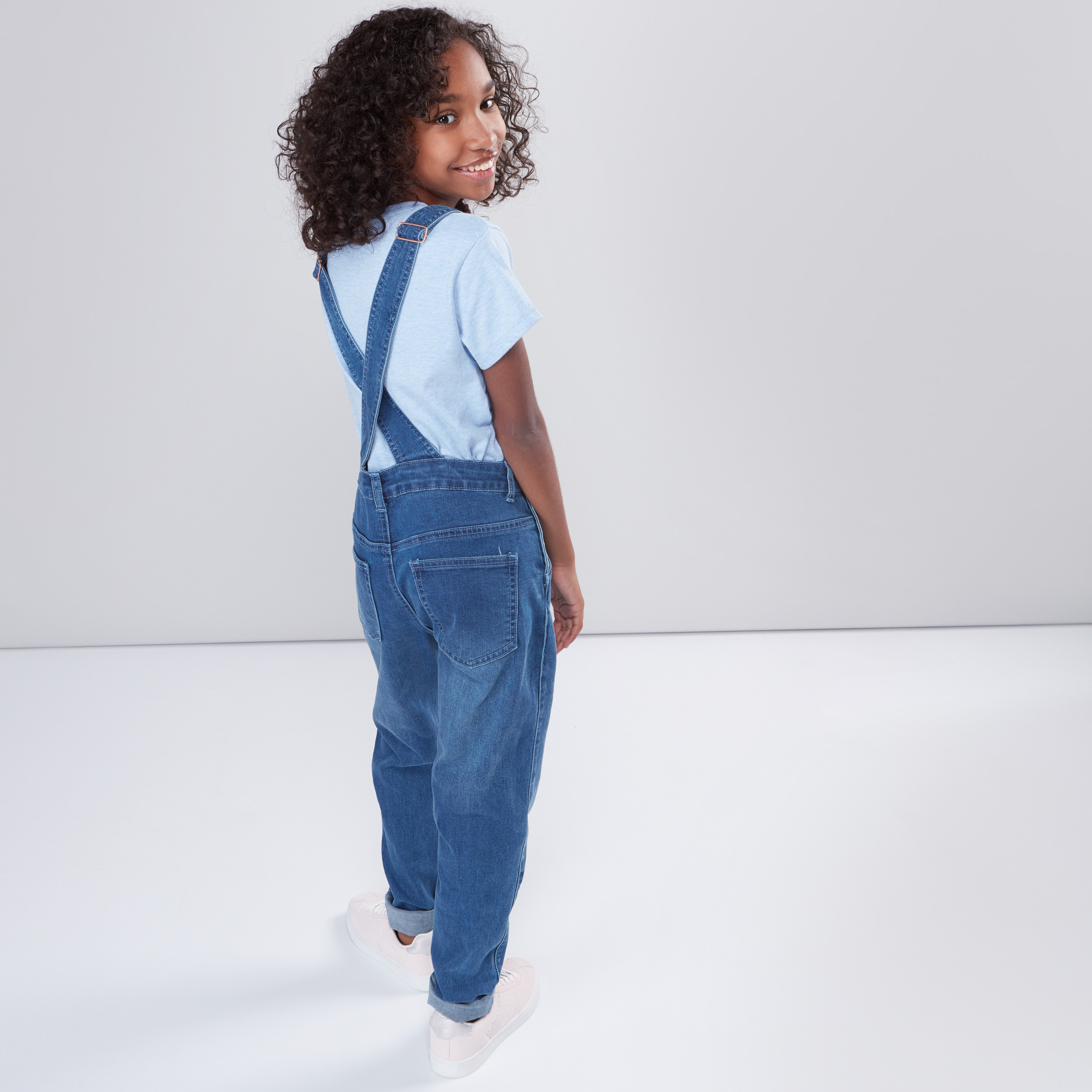 Girls hot sale cord dungarees