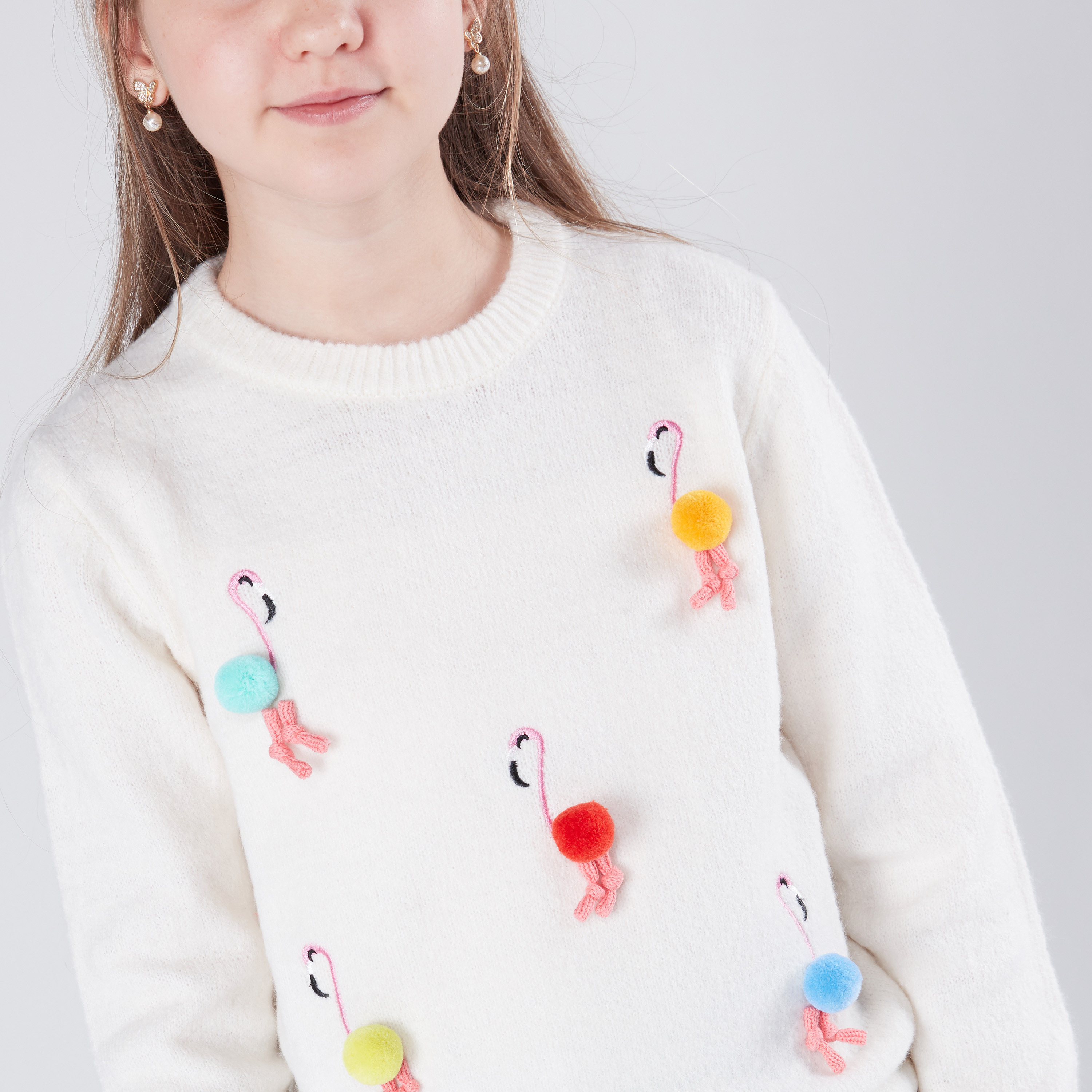 Asda flamingo christmas jumper hotsell